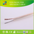 China Baixo Preço Transparente PVC Jacket CCA Speaker Cable